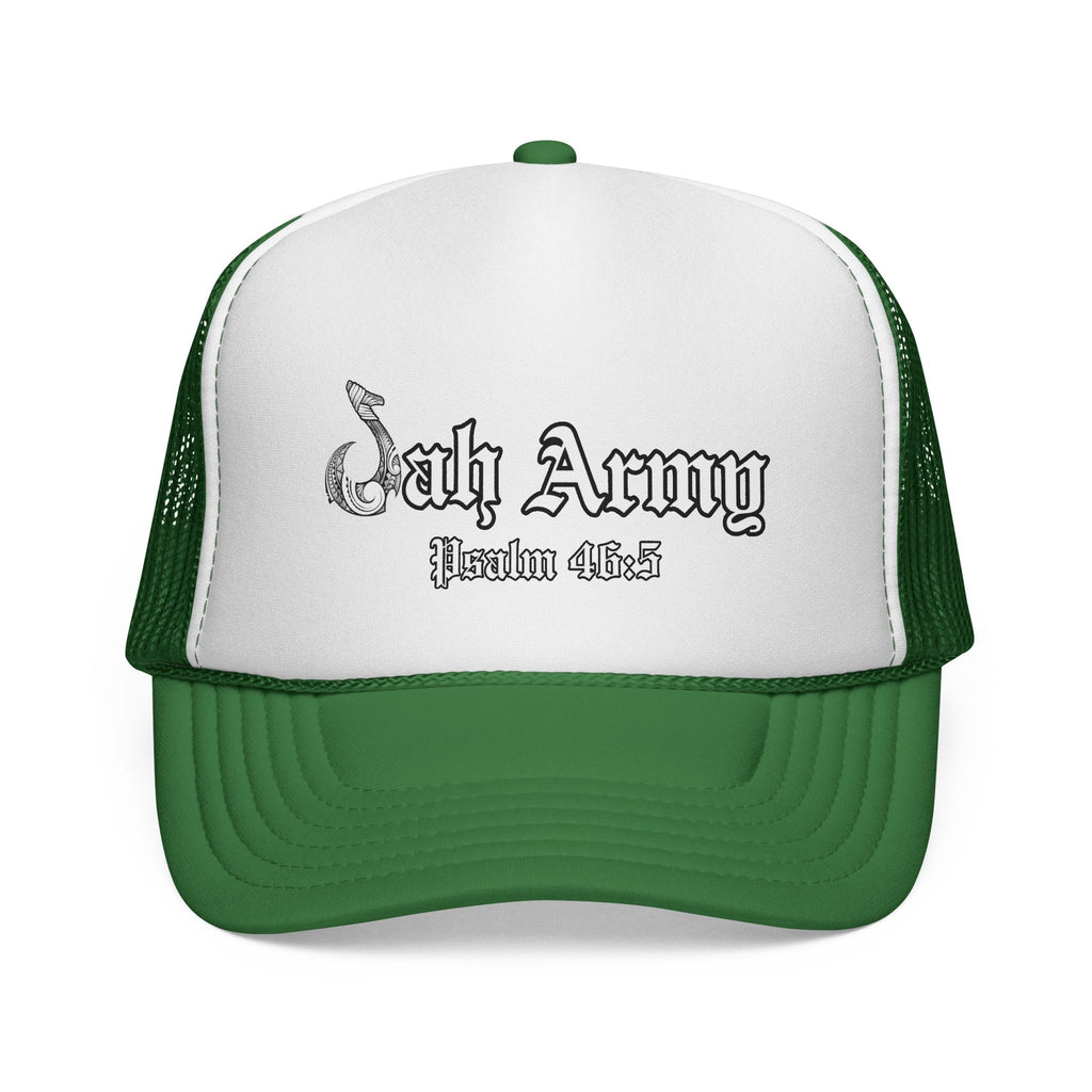 Jah Army Trucker Cap — Rasta-Inspired Everyday Hat