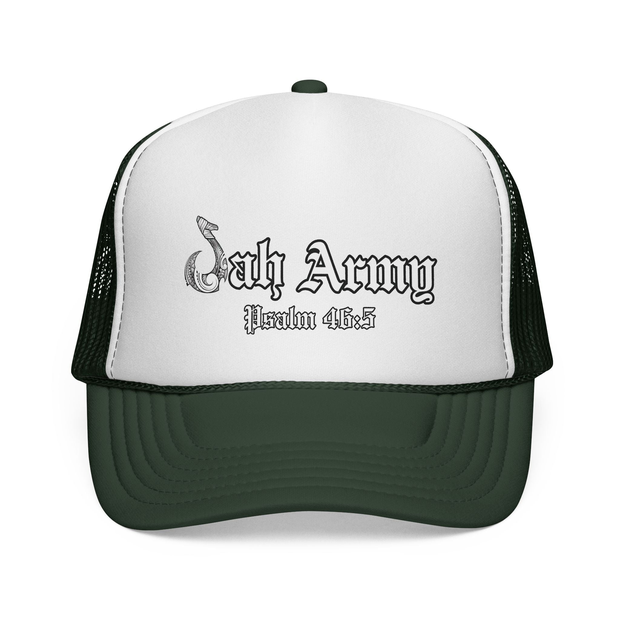 Jah Army Trucker Cap — Rasta-Inspired Everyday Hat