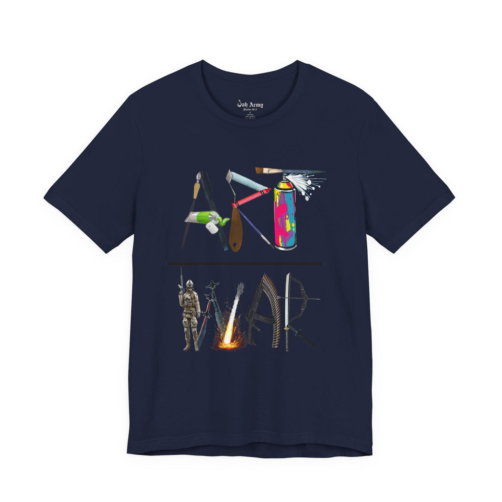 Art Over War T-Shirt — Peaceful Protest Graphic Tee