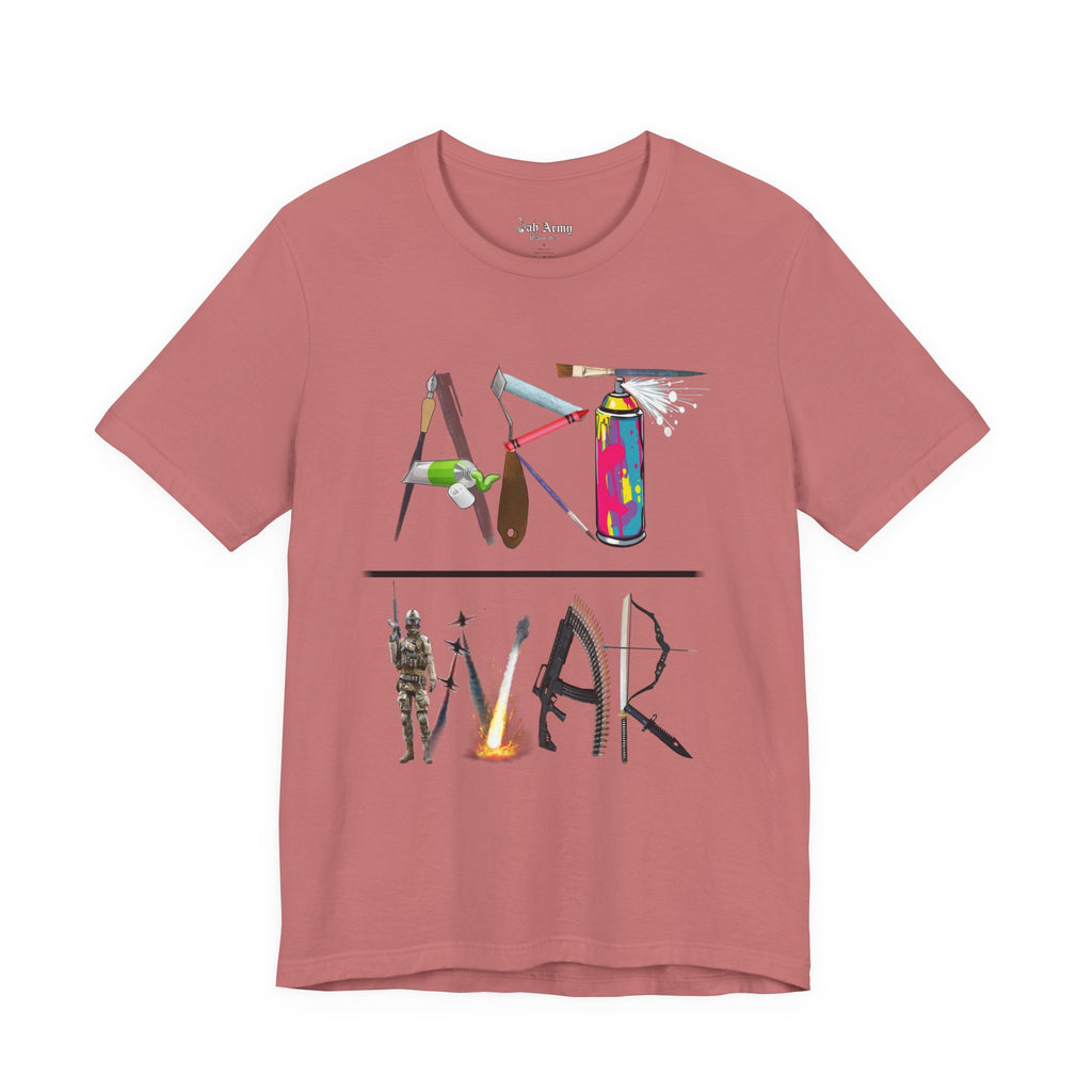 Art Over War T-Shirt — Peaceful Protest Graphic Tee